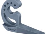 WENKO Multi-STOP® Fenster- & Türstopper Gummi, blaugrau