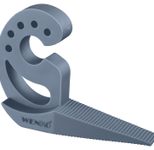 WENKO Multi-STOP® Fenster- & Türstopper Gummi, blaugrau