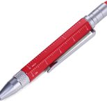 TROIKA® Kugelschreiber LILIPUT TOOL PEN rot 1.0 mm Schreibfarbe: schwarz