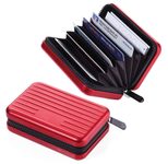 TROIKA® Kreditkartenetui KARTENKOFFER, rot