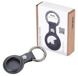 TROIKA® Schlüsselanhänger AIRTAG COVER, schwarz