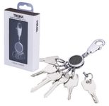 TROIKA® Schlüsselanhänger BLACK VISION