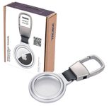 TROIKA® Schlüsselanhänger AIRTAG HOLDER, silber