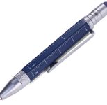 TROIKA® Kugelschreiber LILIPUT TOOL PEN blau 1.0 mm Schreibfarbe: schwarz