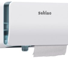 Satino by wepa HYGINITY Toilettenpapierspender weiß