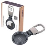 TROIKA® Schlüsselanhänger AIRTAG HOLDER, schwarz