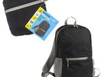 WEDO Rucksack faltbar schwarz