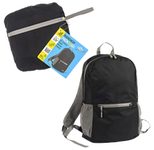 WEDO Rucksack faltbar schwarz