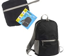 WEDO Rucksack faltbar schwarz