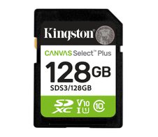 Kingston Canvas Select Plus - Flash-Speicherkarte - 128 GB