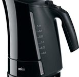 Braun Wasserkocher 1,6L WK300 schwarz