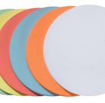 FRANKEN Moderationskarten Ø 9,5 cm farbsortiert