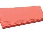 FRANKEN Moderationskarten 9,5 x 20,5 cm rot