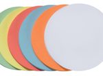 FRANKEN Moderationskarten Ø 19,5 cm farbsortiert