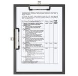 FALKEN Klemmbrett 15061740000F DIN A4 schwarz Karton, 1 St.