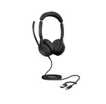 Jabra Evolve2 50 MS Stereo kabelgebundenes Headset, USB-C, USB-A