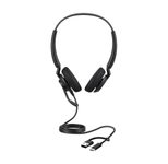 Jabra Engage 40 MS Stereo kabelgebundenes Headset, USB-C, USB-A