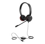 Jabra Evolve 20 SE MS Stereo kabelgebundenes Headset, USB-C, USB-A