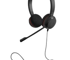 Jabra Evolve 20 SE UC Stereo kabelgebundenes Headset, USB-C, USB-A