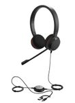Jabra Evolve 20 SE UC Stereo kabelgebundenes Headset, USB-C, USB-A