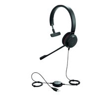 Jabra Evolve 30 II UC Mono kabelgebundenes Headset, USB-C, USB-A, 3,5mm Klinke