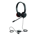 Jabra Evolve 30 II UC Stereo kabelgebundenes Headset, USB-C, USB-A, 3,5mm Klinke
