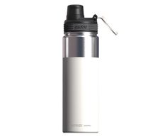 Asobu Alpine Flask isolierte Outdoorflasche aus Edelstahl - 530ml - weiß (TMF6 white)