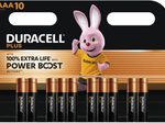 DURACELL Batterien PLUS Alkali-Mangan Micro AAA 1,5 V, 10 St.