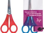 HEYDA Therapeutenschere blau oder rot 17 cm, 1 St.