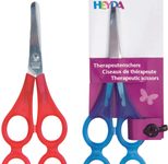 HEYDA Therapeutenschere blau oder rot 17 cm, 1 St.