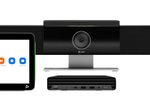 Poly Studio Zoom-Rooms-Bundle für mittelgroße Räume: Studio-USB-Videobar und HP PC mit TC10