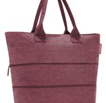 reisenthel® shopper e1 Einkaufstasche twist maroon 12,0 l