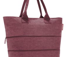 reisenthel® shopper e1 Einkaufstasche twist maroon 12,0 l