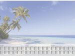SIGEL Schreibtischunterlage Beach 2026/2027/208 blau Papier 59,5 x 41,0 cm, 30 Blatt