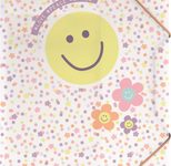 BRUNNEN Sammelmappe Happy Hippie DIN A4 gelb, orange, violett, 1 St.