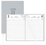 ZETTLER KALENDER Buchkalender Tagesplaner 2026 hellgrau, 1 St.