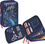 BRUNNEN Federmäppchen befüllt ROBOT HEROES