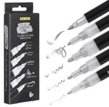 ONLINE® Silver Lettering Acrylstifte-Set Silber