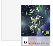 BRUNNEN Malblock ROBOT HEROES DIN A4