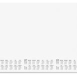 SIGEL Schreibtischunterlage Dotted 2026/2027/2028 weiß/schwarz Papier 59,5 x 41,0 cm, 30 Blatt