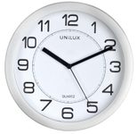 UNiLUX Wanduhr Attraction, Ø 22 cm, grau