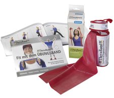 RUSSKA TheraBand Travel Fitnessbänder rot
