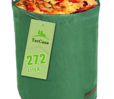 TerCasa Gartenabfallsack 272l, grün, 150 g/qm