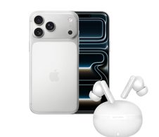 Apple iPhone 17 Pro Max 256GB Silber + 4smarts SkyBuds Pro