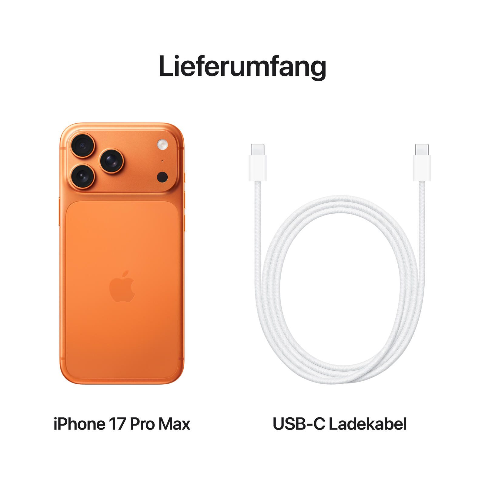 Apple iPhone 17 Pro Max 256GB Cosmic Orange | playox.de