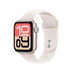 Apple Watch SE 3 Aluminium (GPS + Cellular) 40mm Polarstern (Sportarmband Polarstern) S/M