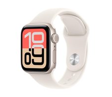 Apple Watch SE 3 Aluminium (GPS + Cellular) 40mm Polarstern (Sportarmband Polarstern) S/M