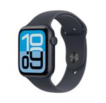 Apple Watch SE 3 Aluminium (GPS + Cellular) 44mm Mitternacht (Sportarmband Mitternacht) S/M