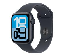 Apple Watch SE 3 Aluminium (GPS + Cellular) 44mm Mitternacht (Sportarmband Mitternacht) S/M