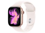 Apple Watch Series 11 Aluminium (GPS + Cellular) 42mm Roségold (Sportarmband Blassrosa) M/L